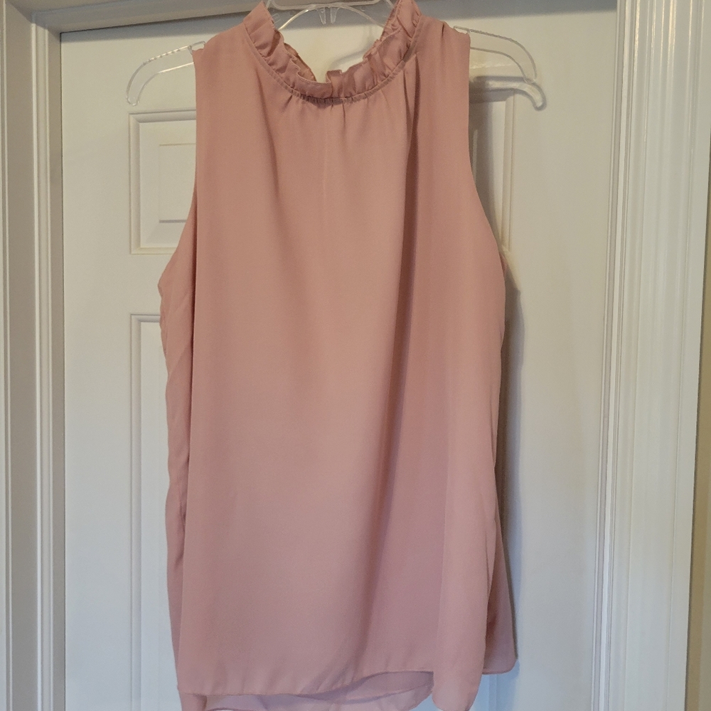 Chiffon tank blouse